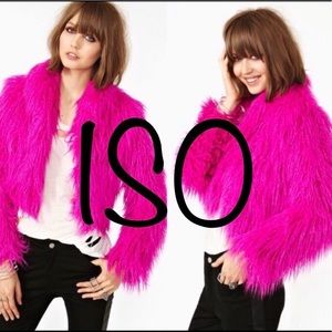 In search of hot pink NASTYGAL FUR COAT HELP